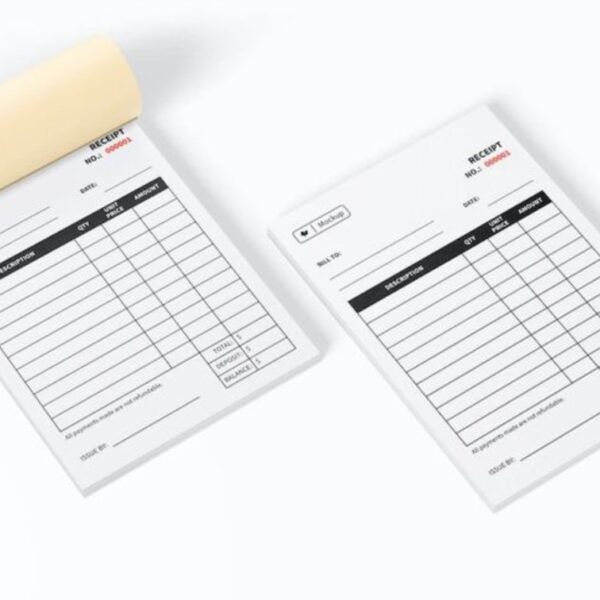 Custom invoice Forms Printing